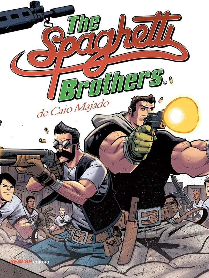 Capa do Livro The Spaghetti Brothers - Caio Majado