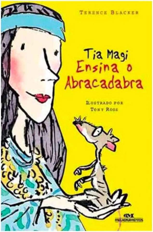 Capa do Livro Tia Magi Ensina o Abracadabra - Terence Blacker