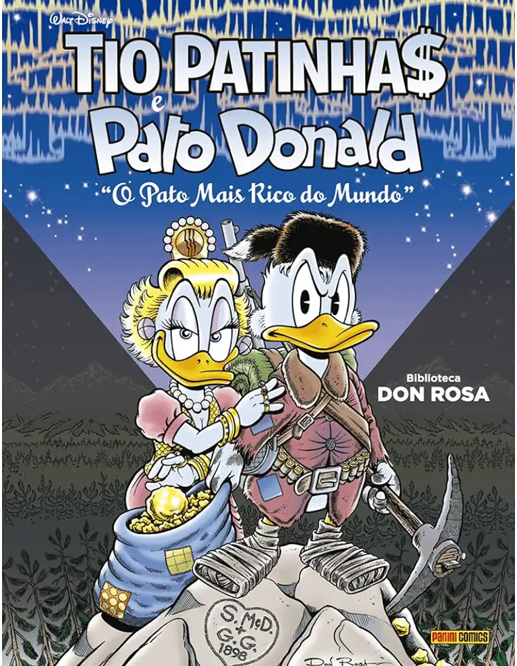 Capa do Livro Tio Patinhas e Pato Donald: o Pato Mais Rico Do Mundo - Panini