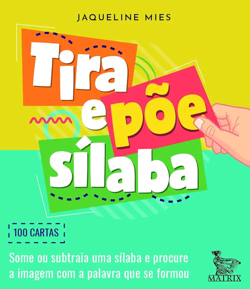 Capa do Livro Tira e põe sílaba - Mies, Jaqueline