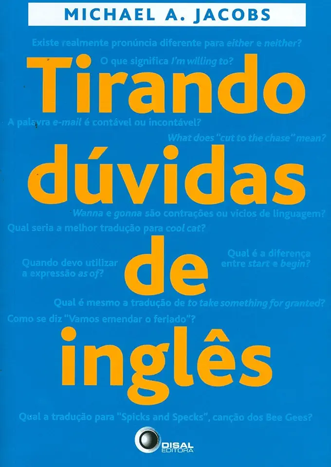 Capa do Livro Tirando Dúvidas de Inglês - Michael A. Jacobs