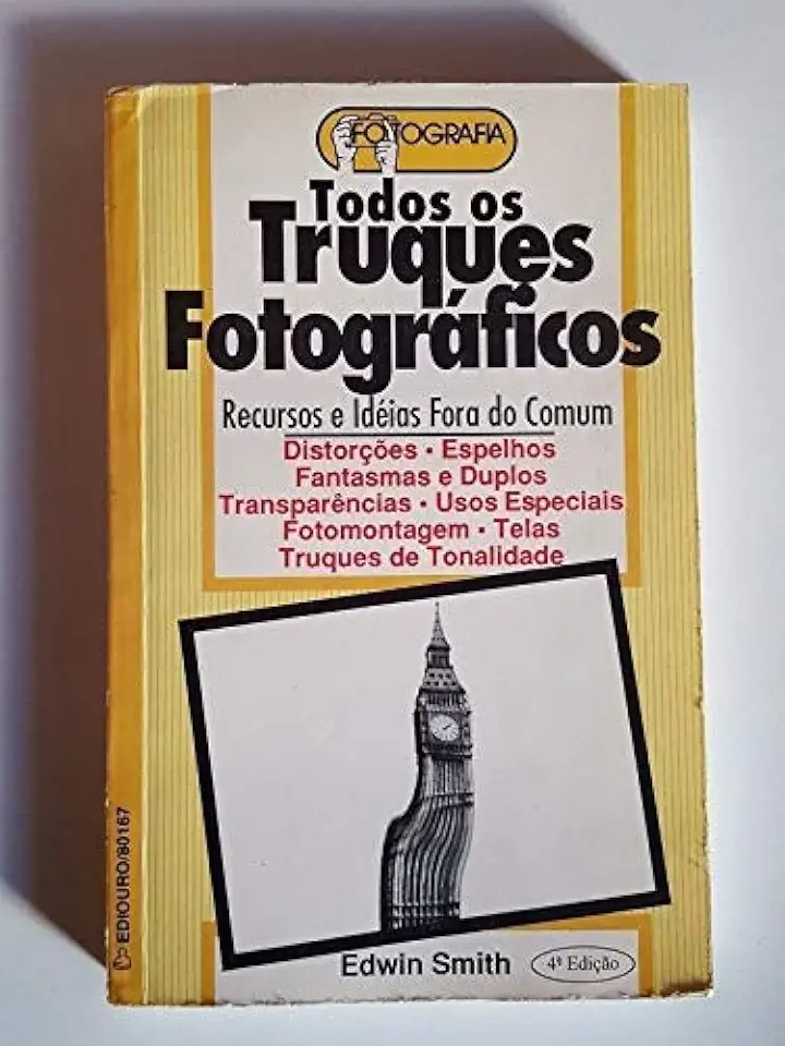 Capa do Livro Todos os Truques Fotográficos - Edwin Smith