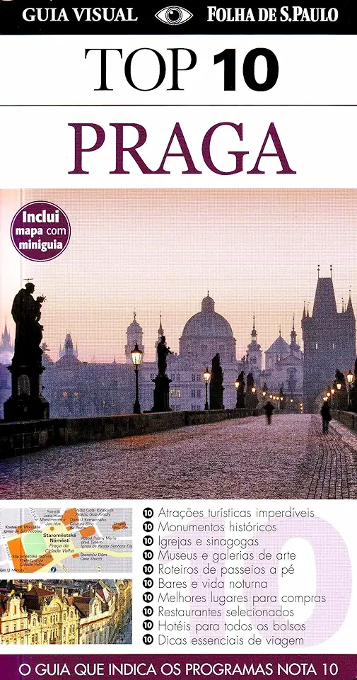 Capa do Livro Top 10 Praga - Theodore Schwinke