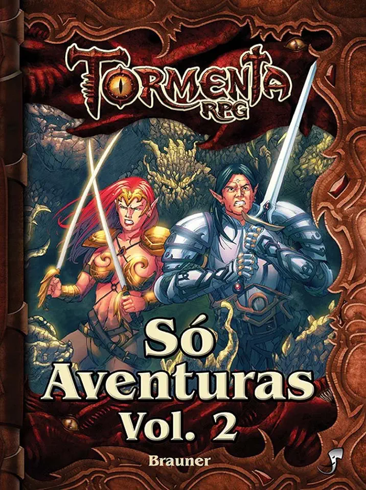 Capa do Livro Tormenta Rpg Só Aventuras Vol 2 - Brauner