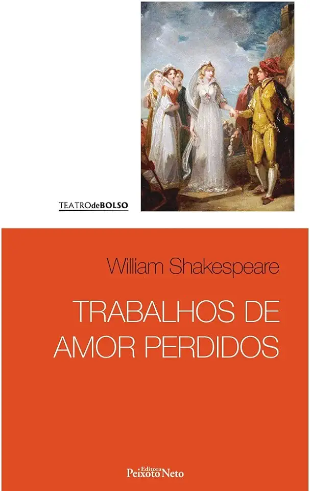 Capa do Livro Trabalhos de Amor Perdidos - William Shakespeare