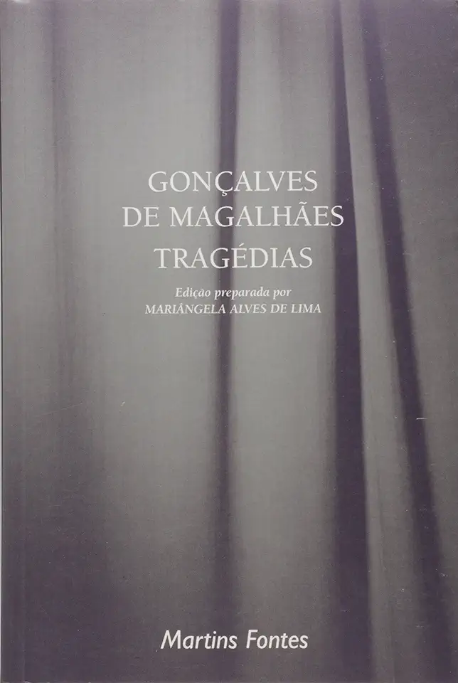 Capa do Livro Tragédias - Gonçalves de Magalhães