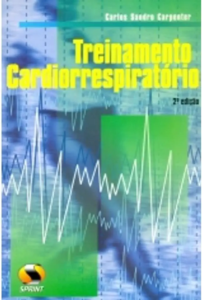 Capa do Livro Treinamento Cardiorrespiratório - Carlos Sandro Carpenter