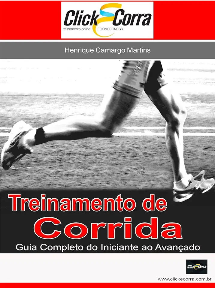 Capa do Livro Treinamento de Corrida - Henrique Camargo Martins