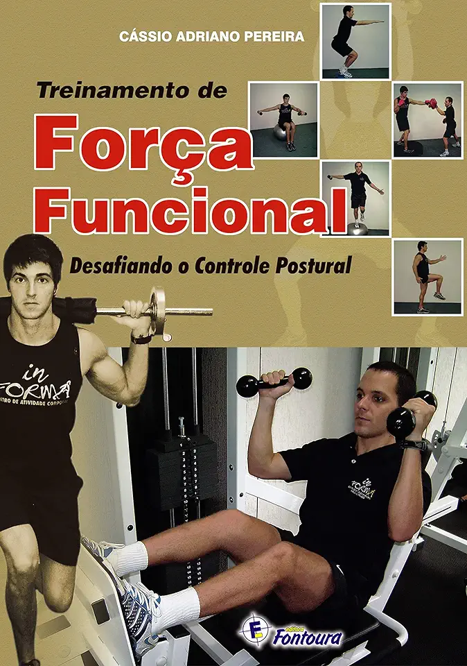 Capa do Livro Treinamento de Força Funcional - Cassio Adriano Pereira