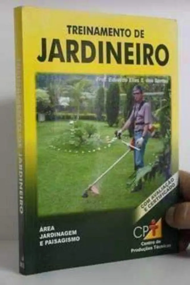 Capa do Livro Treinamento de Jardineiro - Eduardo dos Santos