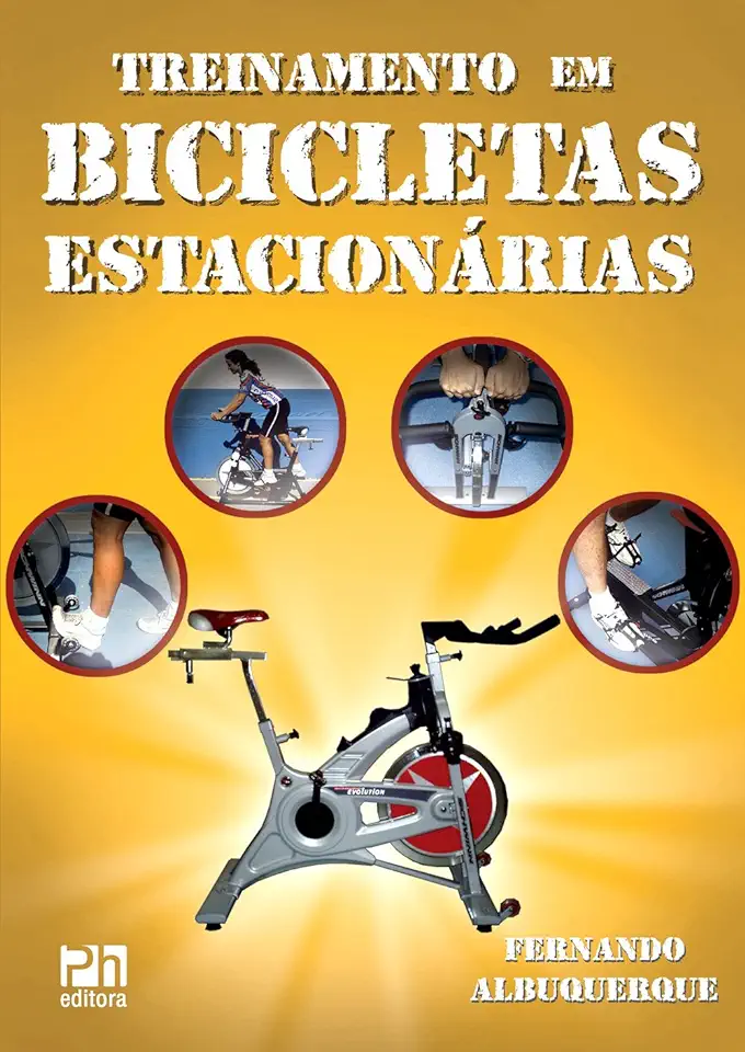 Capa do Livro Treinamento Em Bicicletas Estacionárias - Fernando Albuquerque