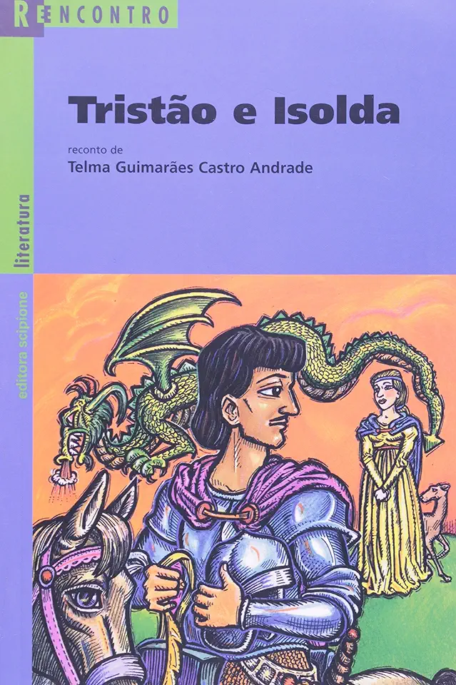 Capa do Livro Tristão e Isolda - Telma Guimarães Castro Andrade