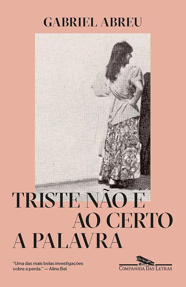 Capa do Livro Triste não é ao certo a palavra - Gabriel Abreu