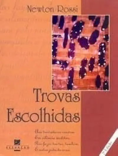 Capa do Livro Trovas Escolhidas - Newton Rossi