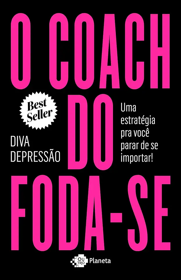 Capa do Livro O coach do foda-se - Diva depressão