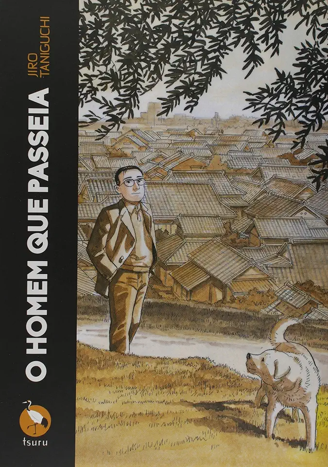 Capa do Livro O homem que passeia - Taniguchi, Jiro