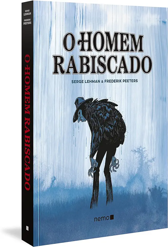 Capa do Livro O homem rabiscado - Lehman, Serge