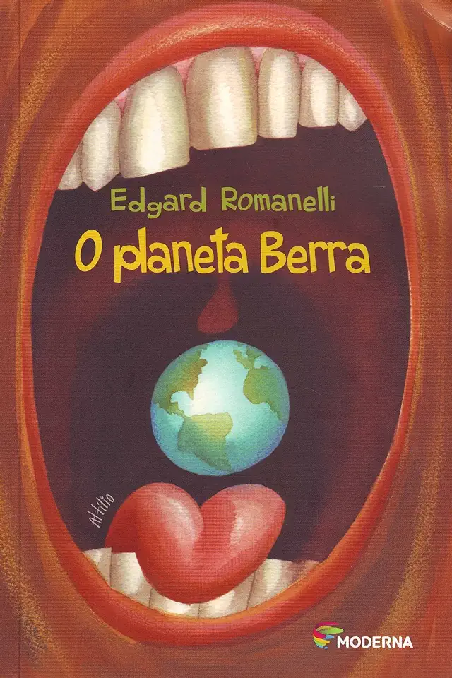 Capa do Livro O Planeta Berra - Edgard Romanelli