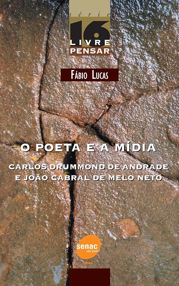 Capa do Livro O Poeta e a Mídia - Fábio Lucas