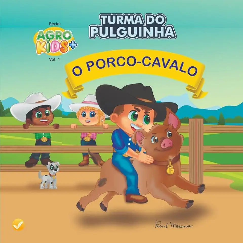 Capa do Livro O Porco-cavalo - Rene Moreno