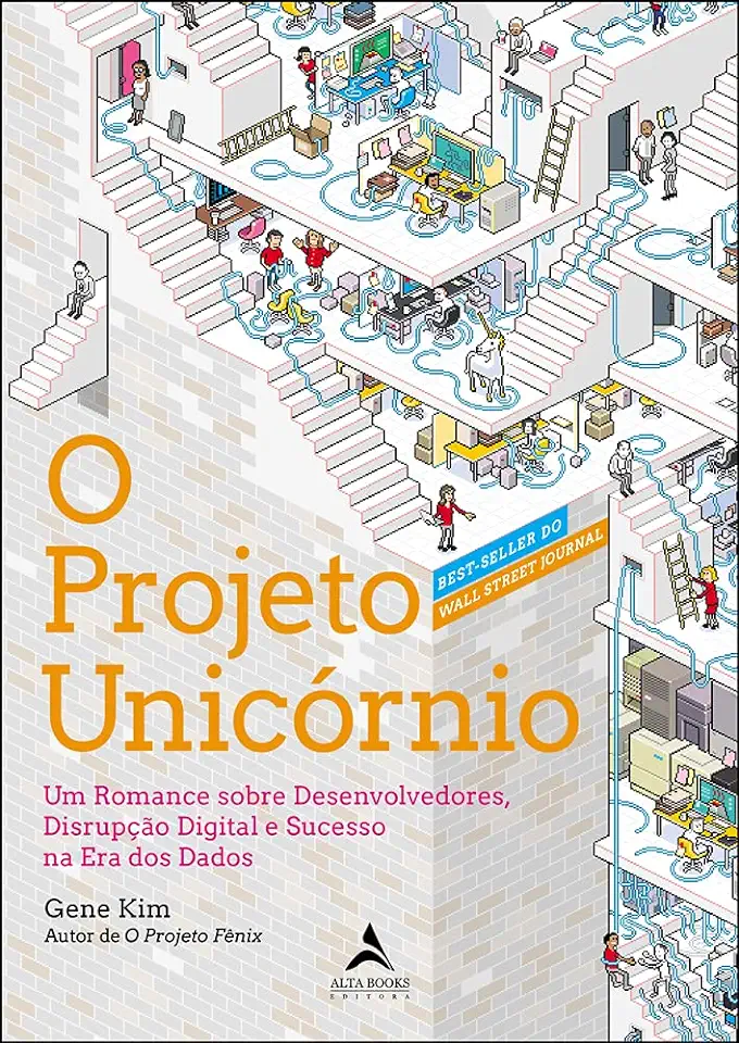 Capa do Livro O Projeto Unicórnio - Kim, Gene