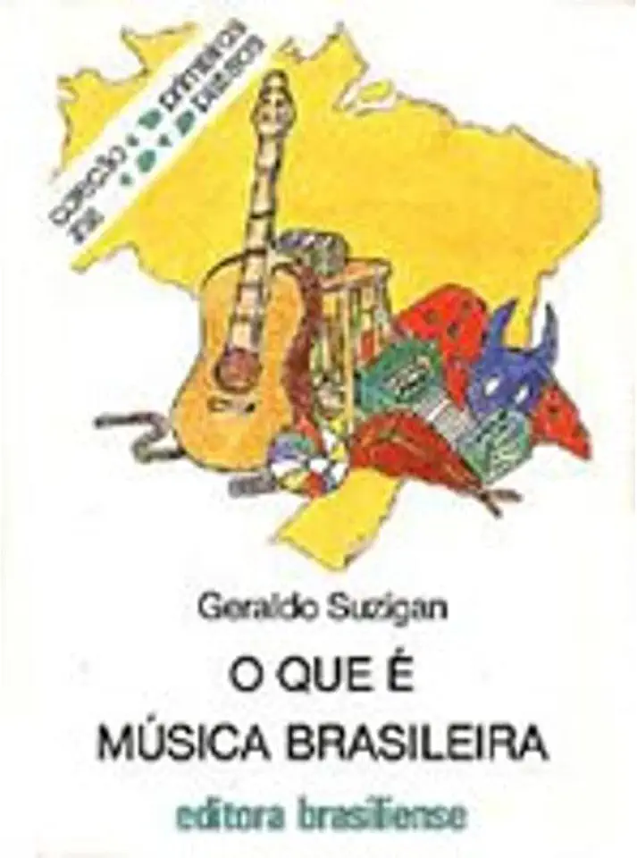 Capa do Livro O Que é Música Brasileira - Geraldo Suzigan