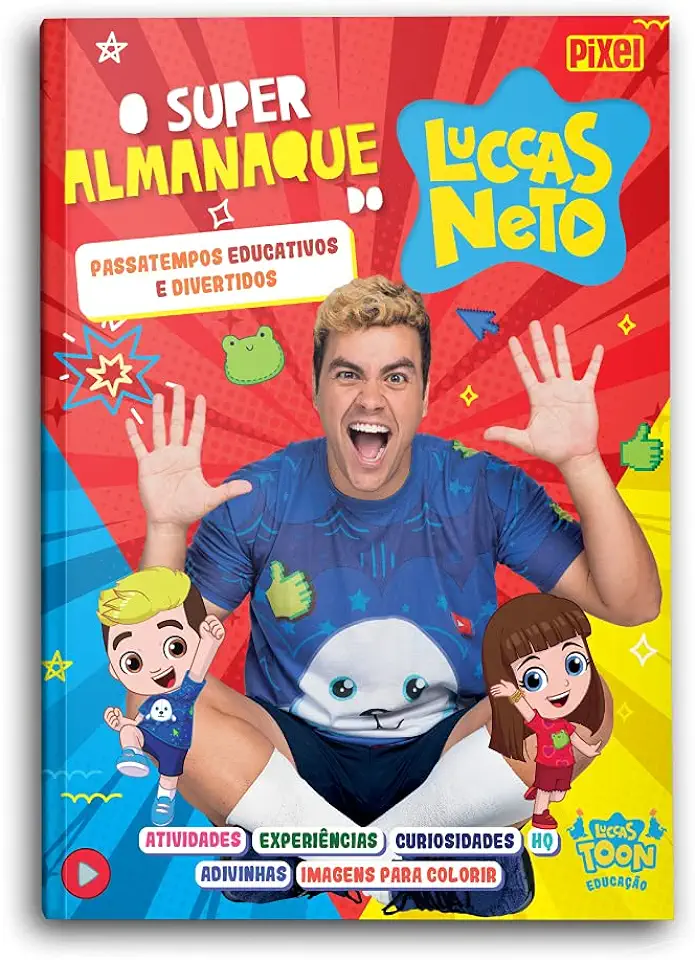 Capa do Livro O Super Almanaque Do Luccas Neto - Neto, Luccas