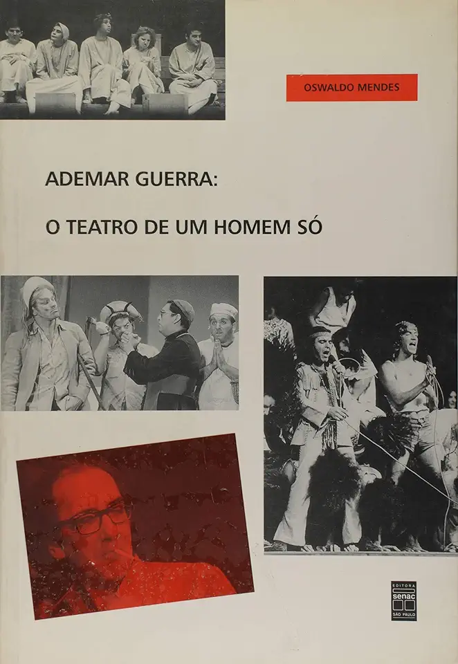 Capa do Livro O Teatro de um Homem Só - Ademar Guerra