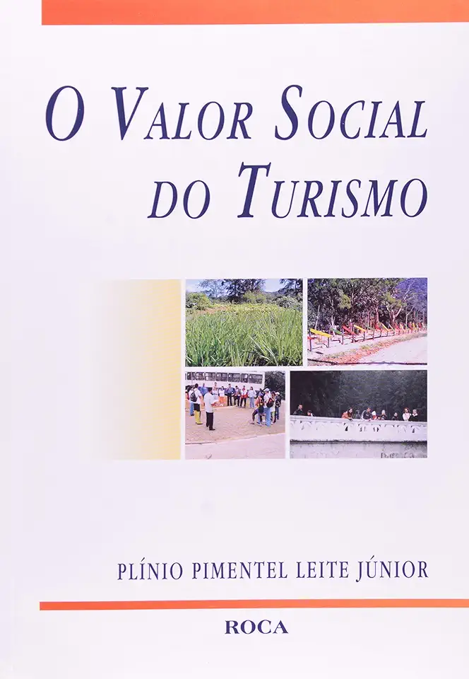 Capa do Livro O Valor Social do Turismo - Plínio Pimentel Leite Júnior