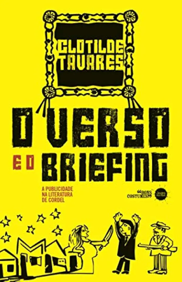 Capa do Livro O Verso e o Briefing - Clotilde Tavares