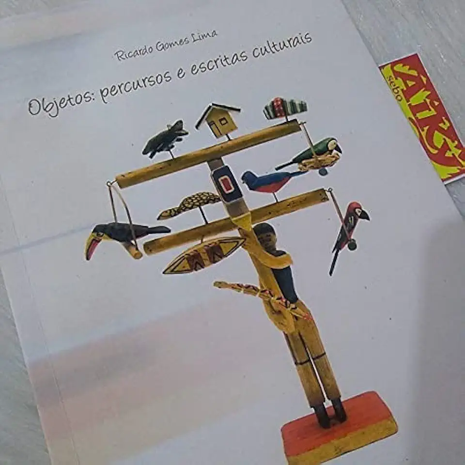 Capa do Livro Objetos : Percursos e Escritas Culturais - Ricardo Gomes Lima