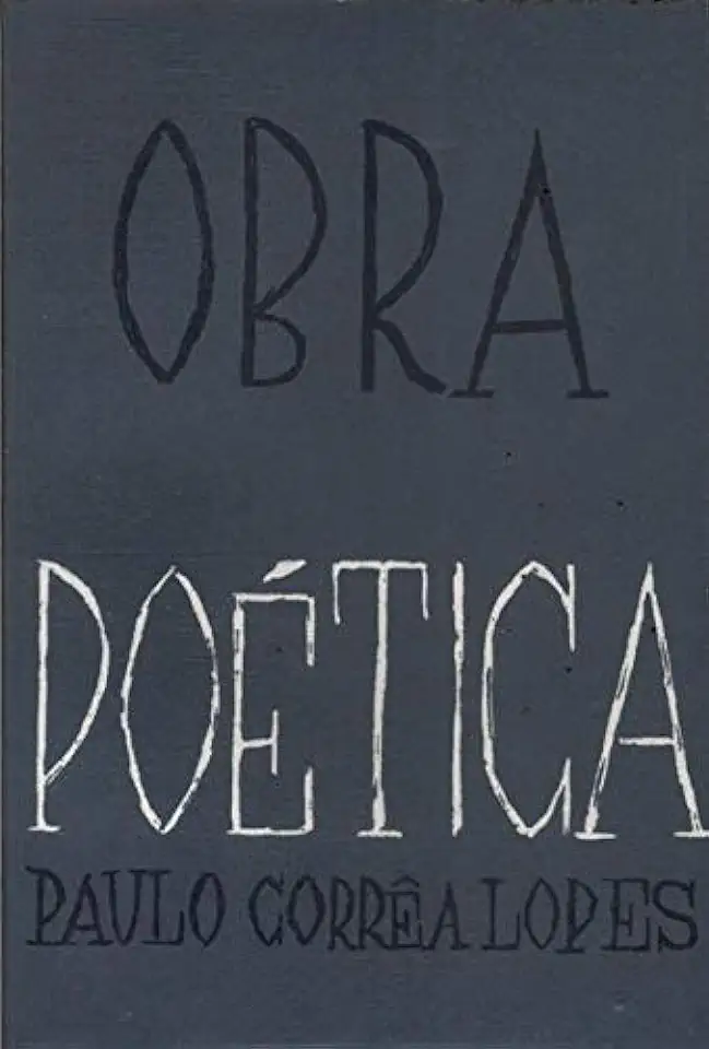 Capa do Livro Obra Poética - Paulo Corrêa Lopes