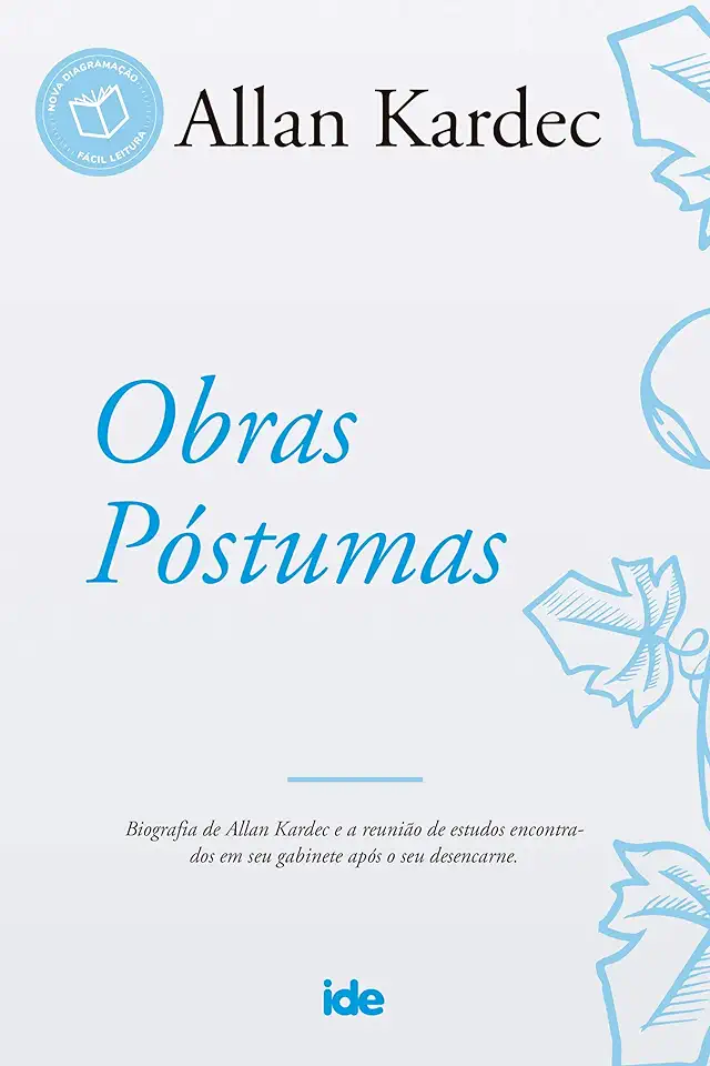 Capa do Livro Obras Póstumas - Allan Kardec