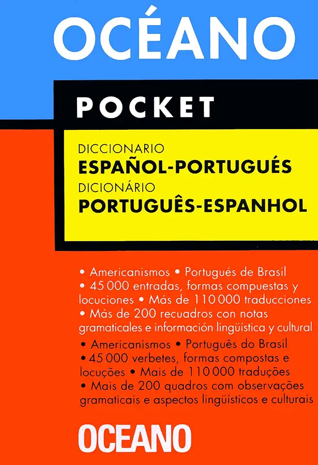 Capa do Livro Oceano Pocket Diccionario Espanol Portugues - Jose Luis Sanchez