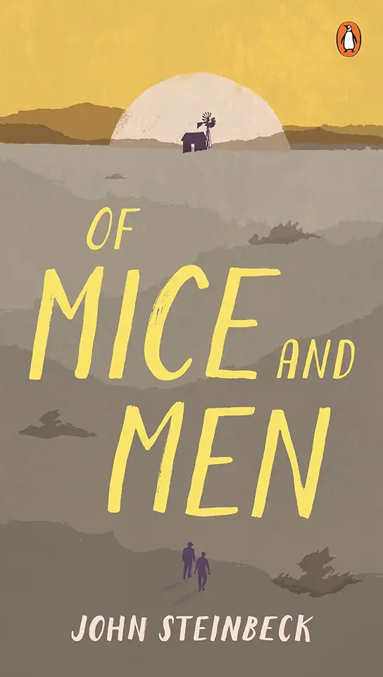 Capa do Livro Of Mice and Men - John Steinbeck