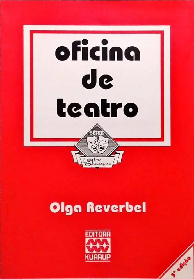 Capa do Livro Oficina de Teatro - Olga Reverbel