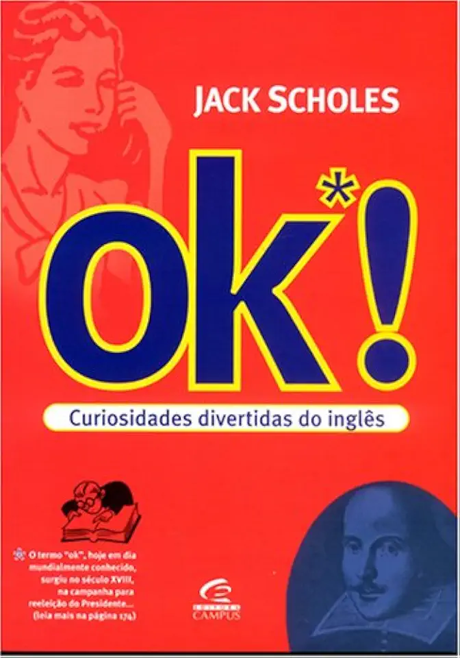 Capa do Livro Ok! - Curiosidades Divertidas do Inglês - Jack Scholes