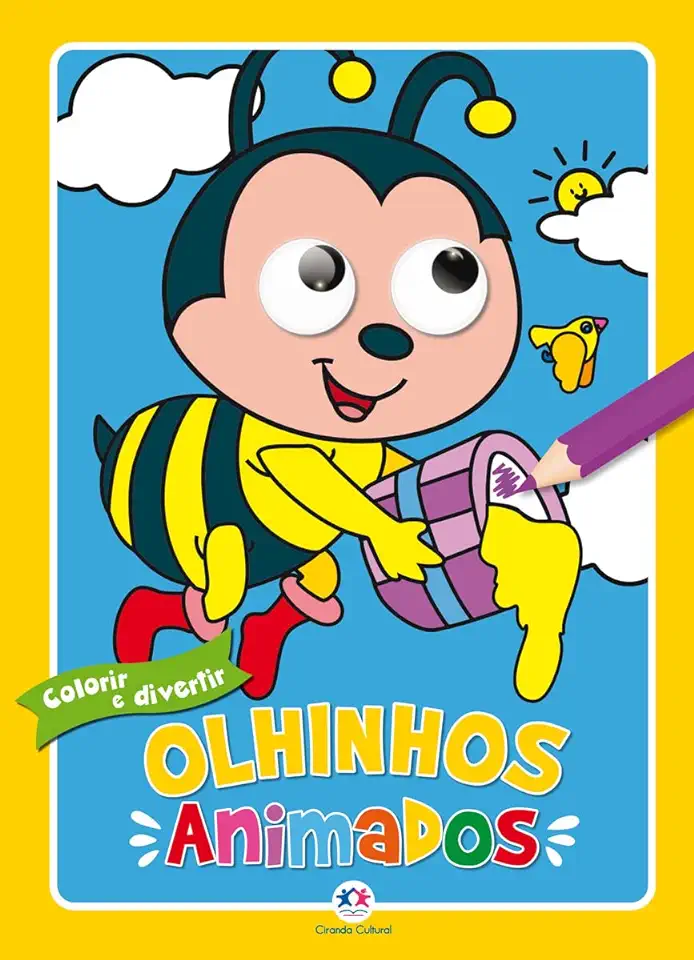 Capa do Livro Olhinhos animados - Art Press Limited, Brijbasi