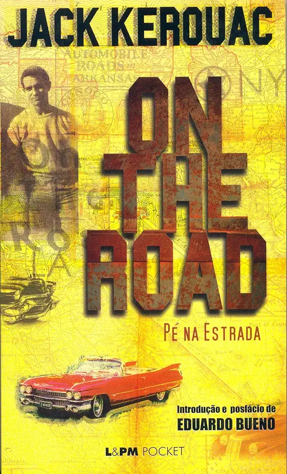 Capa do Livro On the Road - Pé na Estrada - Jack Kerouac