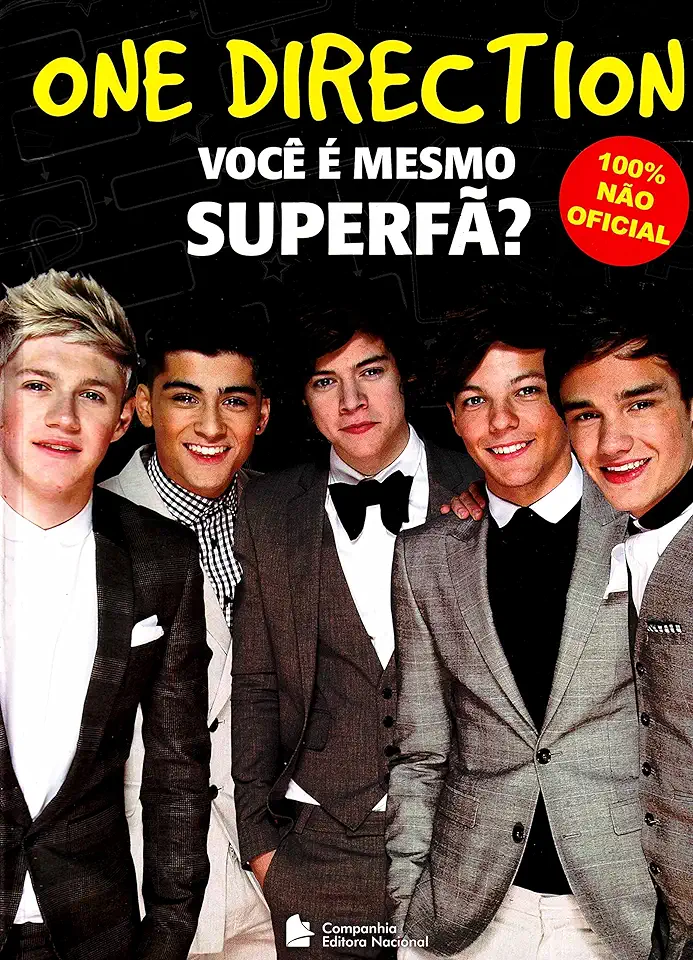 Capa do Livro One Direction Você É Mesmo Superfã - Jim Maloney | Jen Wainwright