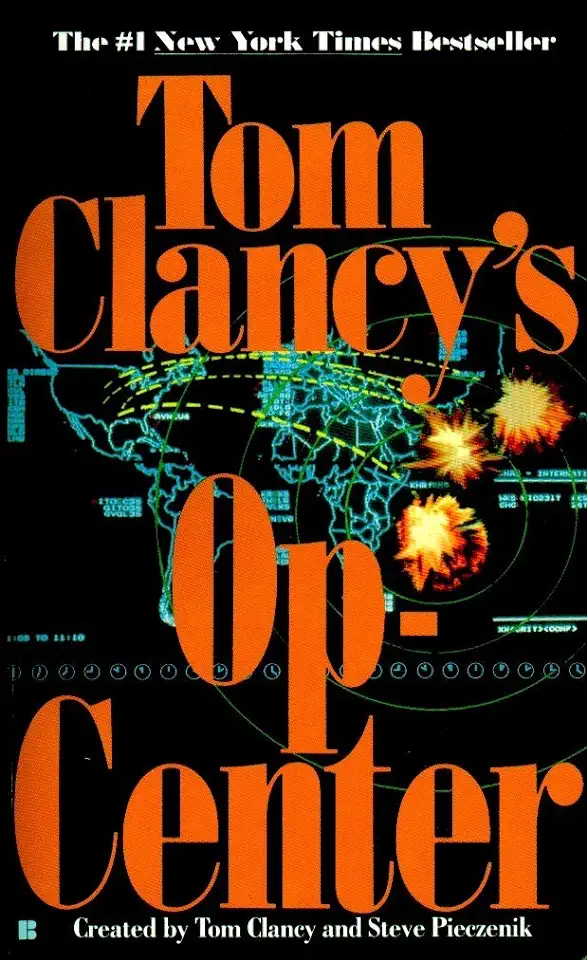 Capa do Livro Op-center - Tom Clancy