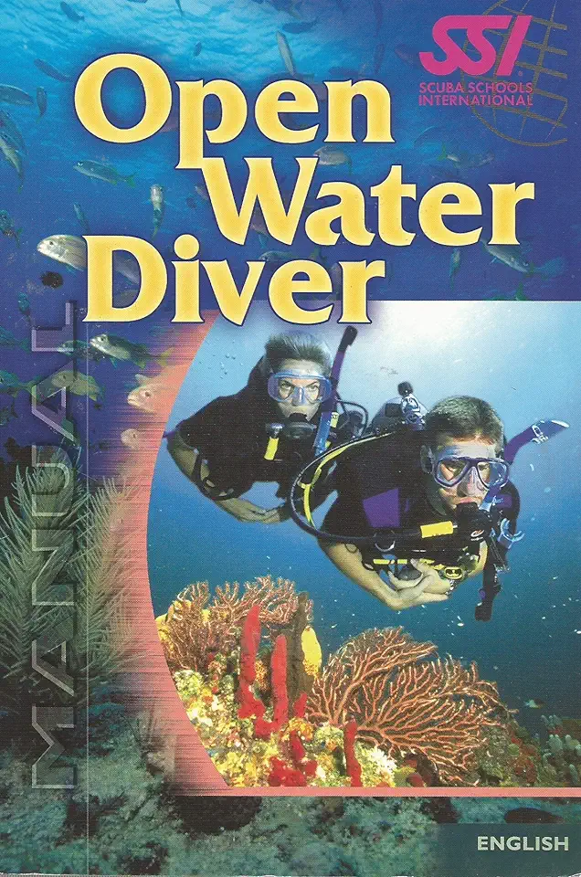 Capa do Livro Open Water Diver - Manual - Scuba Schools International