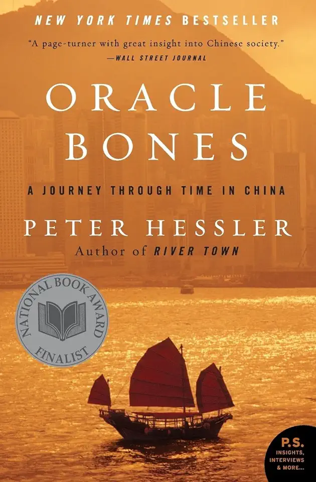 Capa do Livro Oracle Bones - Peter Hessler