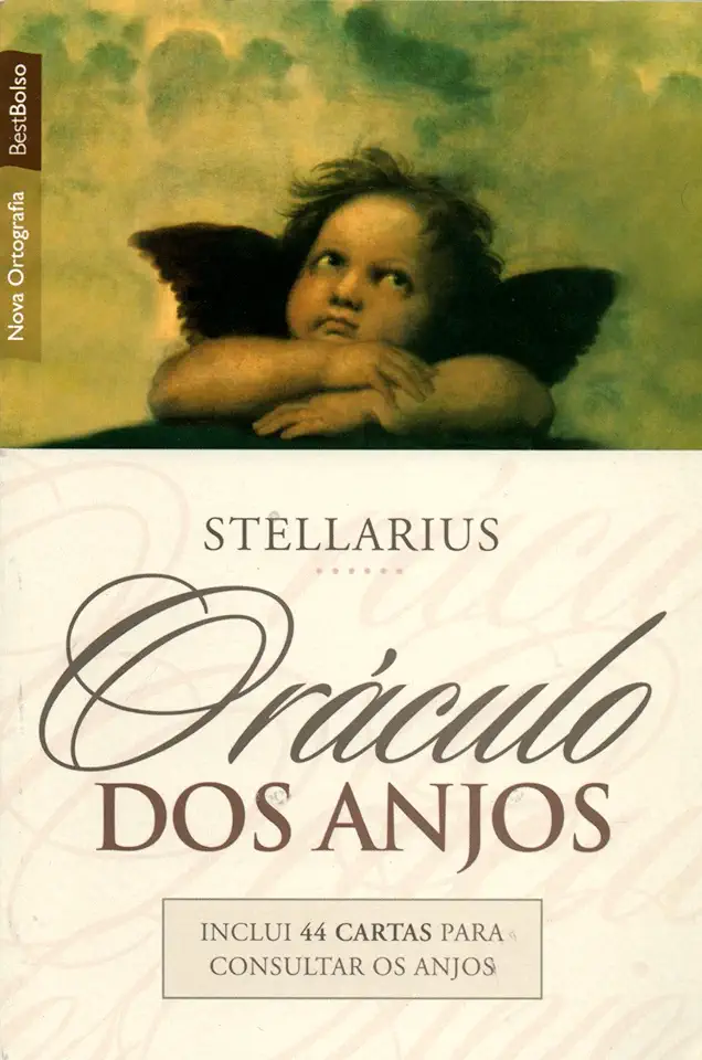 Capa do Livro Oráculo dos Anjos - Stellarius