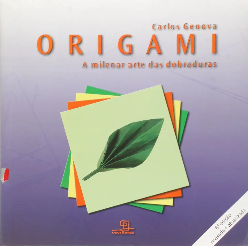 Capa do Livro Origami - a Milenar Arte das Dobraduras - Carlos Genova