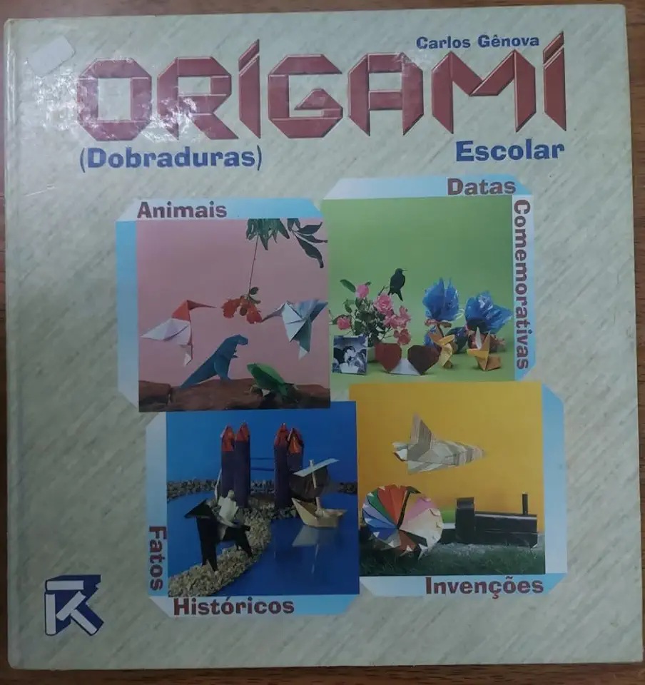 Capa do Livro Origami Escolar: Dobraduras - Carlos Gênova