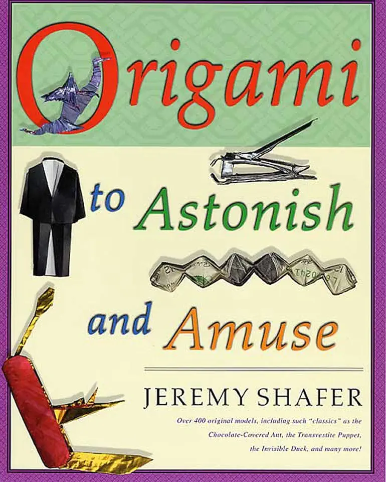 Capa do Livro Origami to Astonish and Amuse - Jeremy Shafer