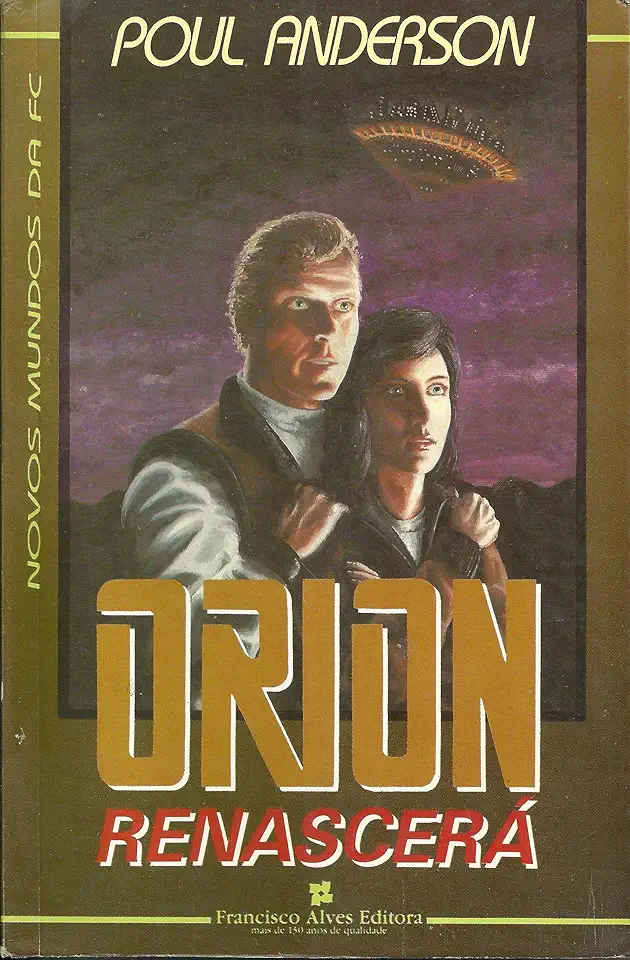 Capa do Livro Orion Renascerá - Poul Anderson