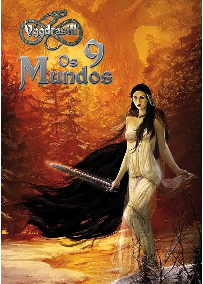 Capa do Livro Os 9 Mundos - Yggdrasill - Neko