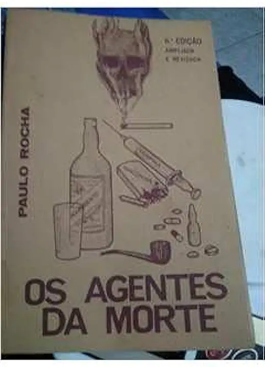 Capa do Livro Os Agentes da Morte - Paulo Rocha